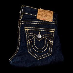 RARE FAT YELLOW STITCH TRUES